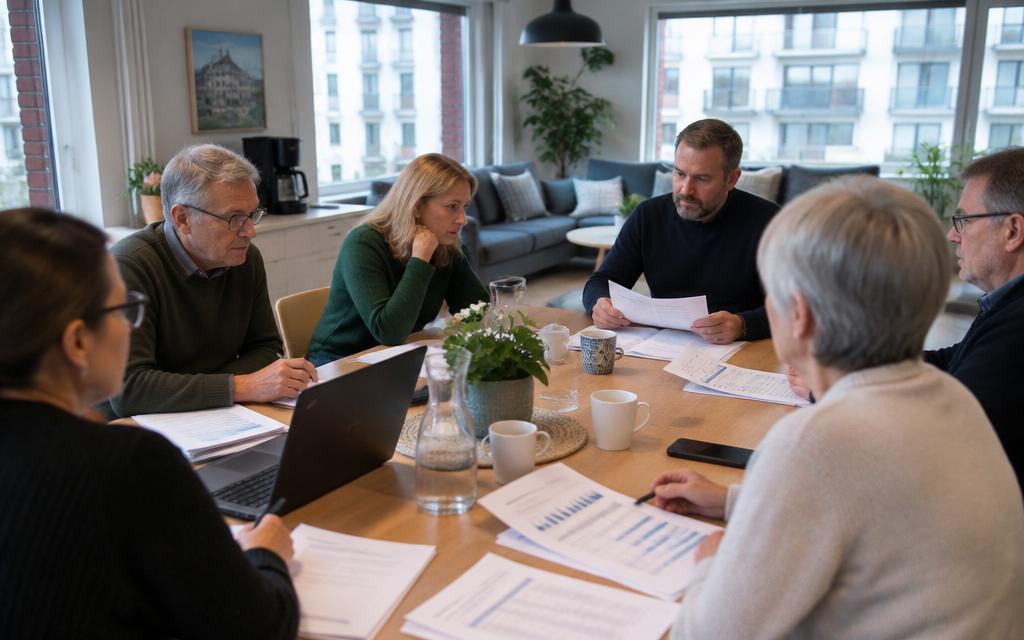 Ekonomisk plan i en ny bostadsrättsförening
